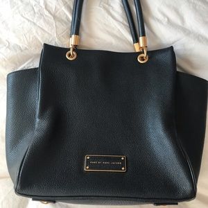 Marc by Marc Jacobs Black Leather Tote - like new!
